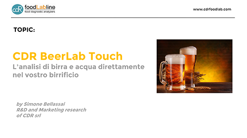 CDR BeerLab Touch Presentazione