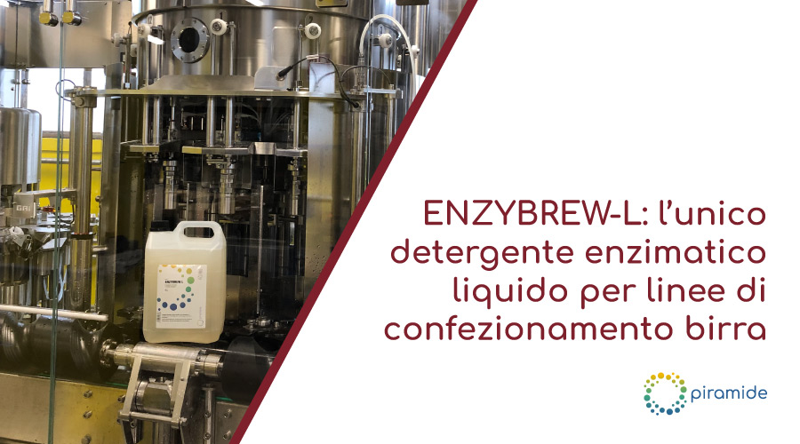 ENZYBREW-L detergente enzimatico liquido per linee confezionamento birra